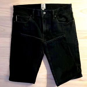 Kato pen slim stretch black jeans